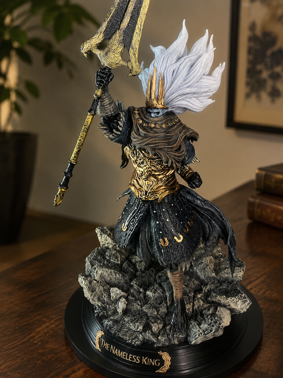The Nameless King Statue, Dark Souls Figurines, Best Gift for Gamer, Gamer Room Decoration