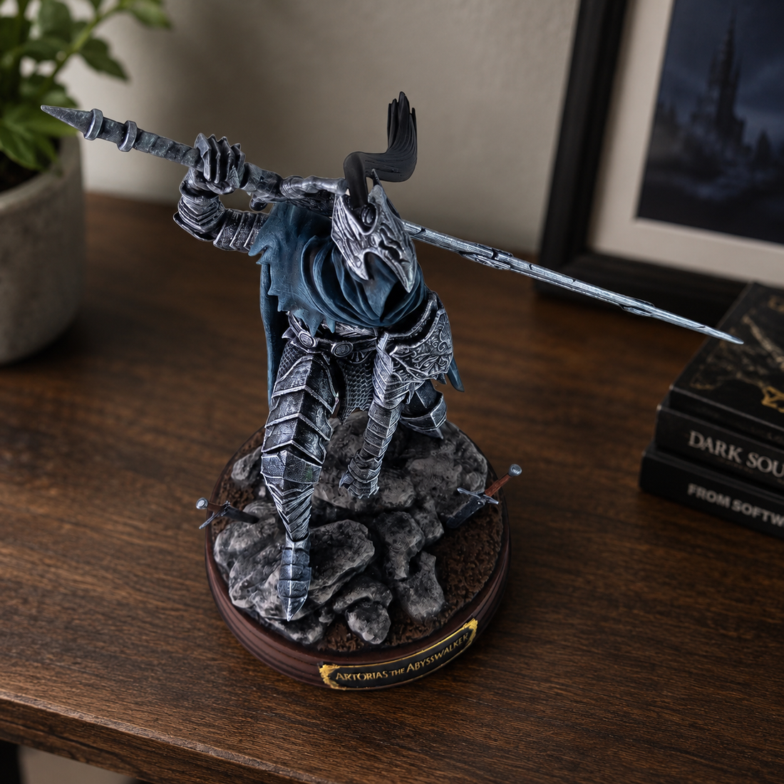 Artorias the Abysswalker Statue: Dark Souls 3D Printed Figure
