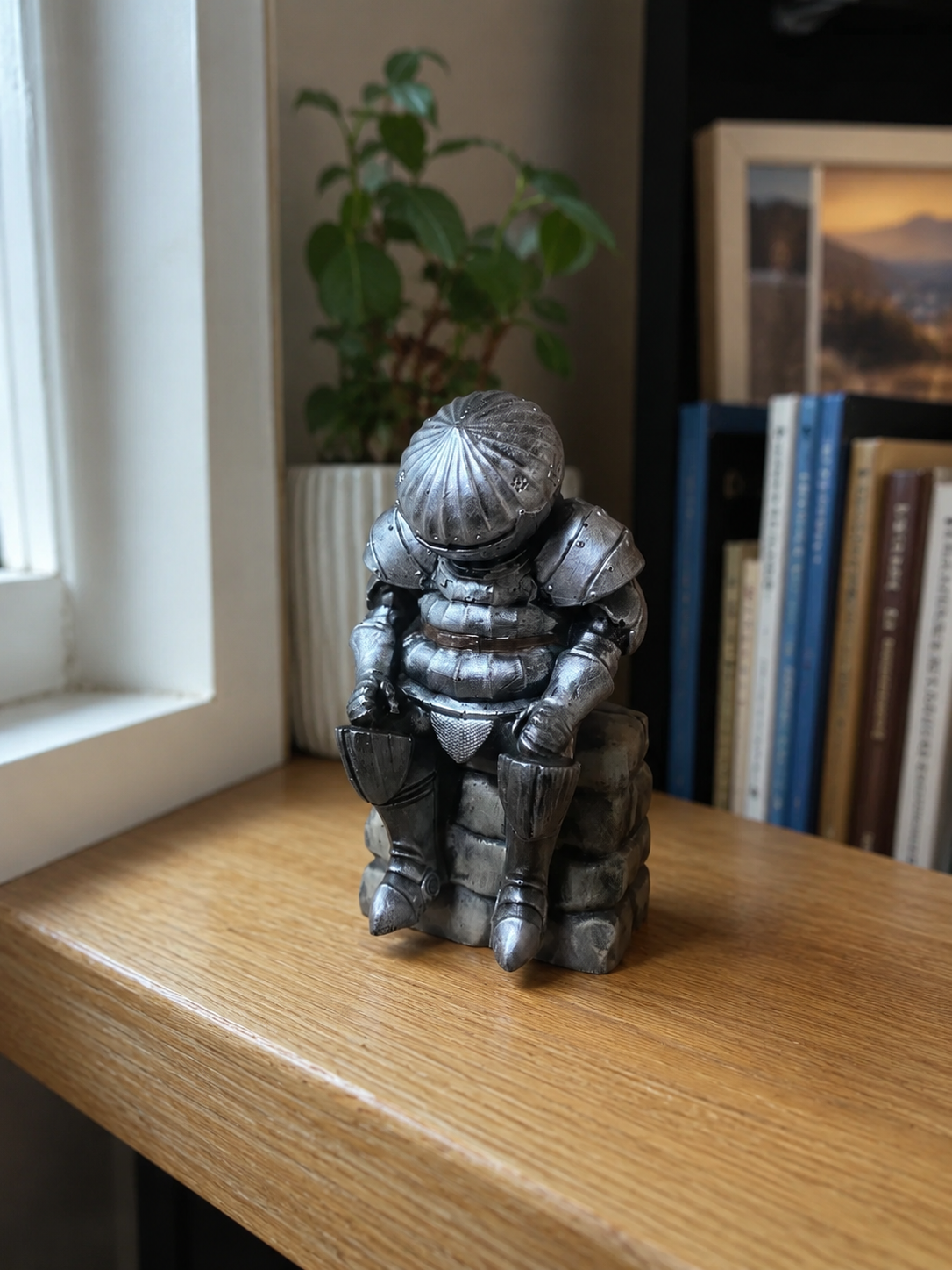 Dark Souls figure, Onion knight Statue, Siegmeyer of Catarina figure, Handmade Painting, Video Games Gift, collectible statue, Great Quality